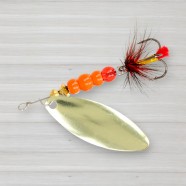 Блешня обертова ZEOX Reactive Long № 3, 10г, колір 002 Gold